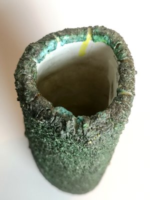 Modern Green Ceramic Table Vase, 1970s (5203)-UWE-1268282