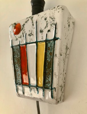 Modern Hungarian Wall Light from The Studio Ceramics Movement, 1950s-BAF-1451959