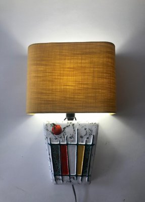 Modern Hungarian Wall Light from The Studio Ceramics Movement, 1950s-BAF-1451959