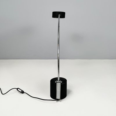 Modern Italian Adjustable Table Lamp in Black Metal, 1980s-GDD-1803444