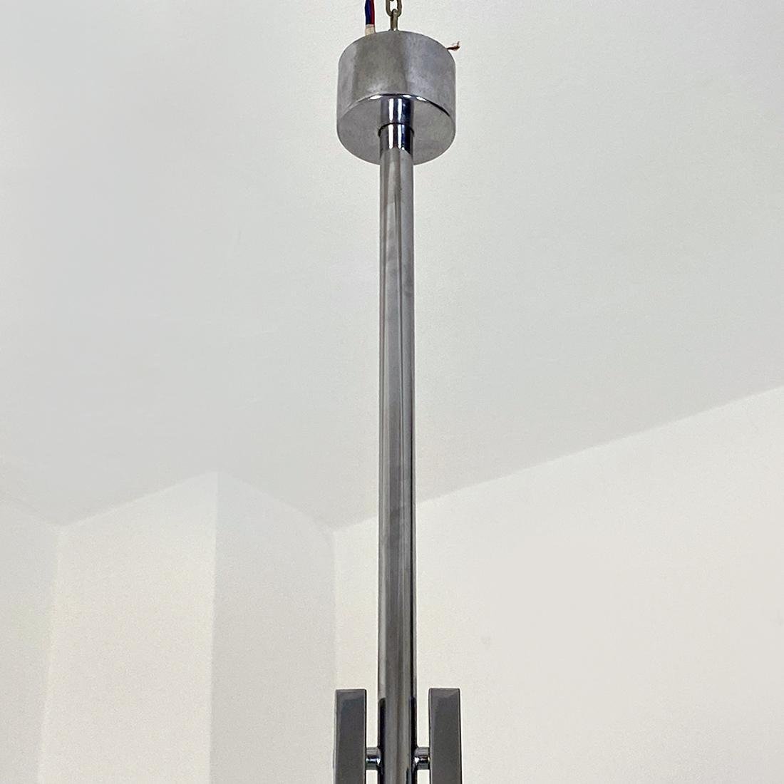 Modern Italian AM/AS Series Chandelier by Franco Albini Franca Helg for Sirrah, 1969s