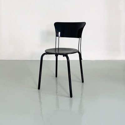 Modern Italian Black Metal Ibisco Chair by Raimondi for Molteni & Consonni, 1980s-GDD-1446858