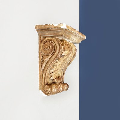 Modern Italian Brown Plaster Capitals, 1990s, Set of 2-GDD-1361663