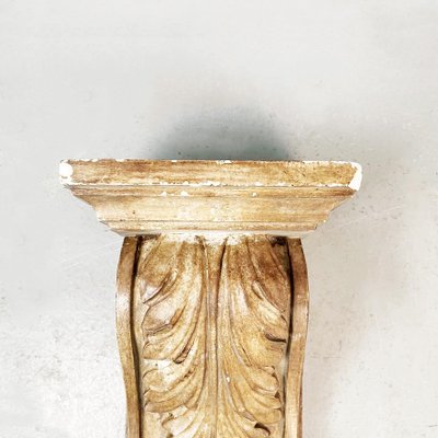 Modern Italian Brown Plaster Capitals, 1990s, Set of 2-GDD-1361663