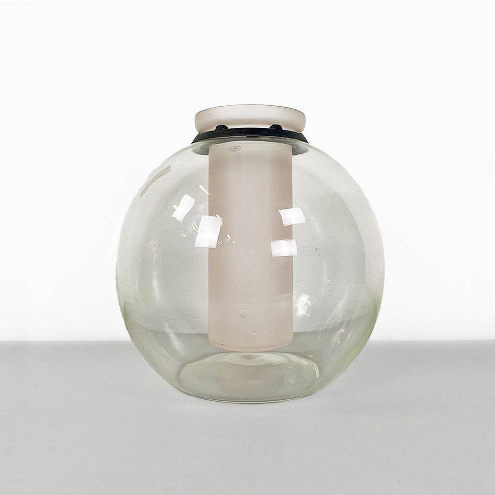 Modern Italian Crystal Vase by Gianfranco Frattini for Kristal Sonoro, 1980s