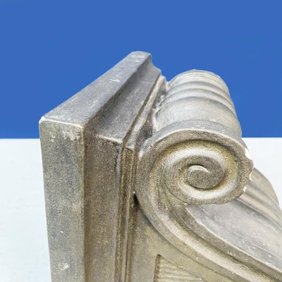 Modern Italian Grey Plaster Capital, 1990s-GDD-1361662