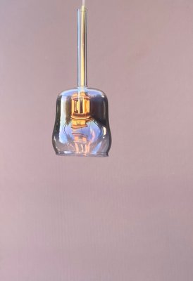 Modern Italian Hanging Lamp in Bronze-TKI-1802021