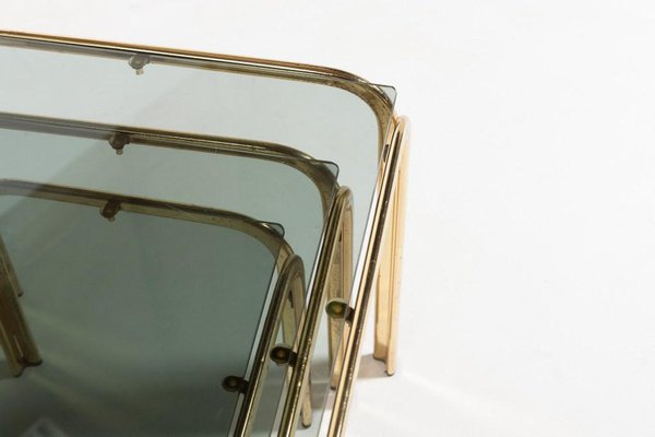 Modern Italian Nesting Side Tables, 1970s-KMC-1175670