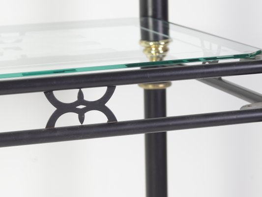 Modern Italian Style Glass Table, 1980s-IND-911625