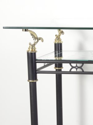 Modern Italian Style Glass Table, 1980s-IND-911625