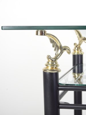 Modern Italian Style Glass Table, 1980s-IND-911625