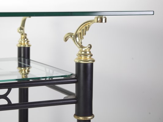 Modern Italian Style Glass Table, 1980s-IND-911625