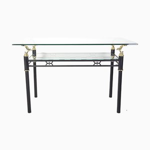 Modern Italian Style Glass Table, 1980s-IND-911625