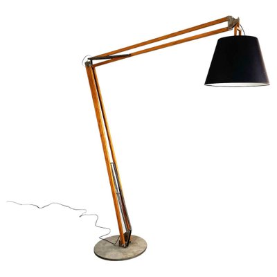 Modern Italian Wooden and Iron Floor Lamp Golia, 2000s-GDD-1343260