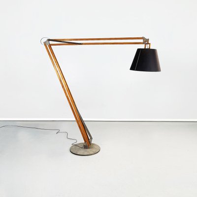 Modern Italian Wooden and Iron Floor Lamp Golia, 2000s-GDD-1343260