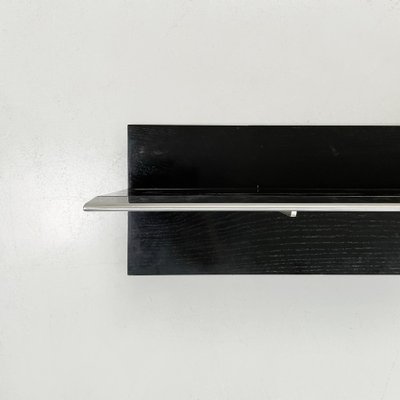 Modern Italian Wooden Steel Shelf, 1980s-GDD-1331202