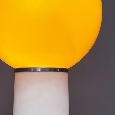 Modern Italian Yellow Glass Floor Lamp by Annig Sarian for Kartell, 1970s-GDD-1351667