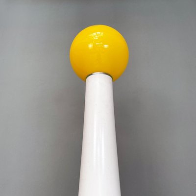 Modern Italian Yellow Glass Floor Lamp by Annig Sarian for Kartell, 1970s-GDD-1351667