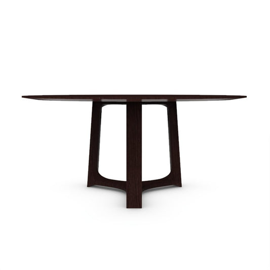 Modern Jasper Dining Table in Dark Oak by Collector Studio