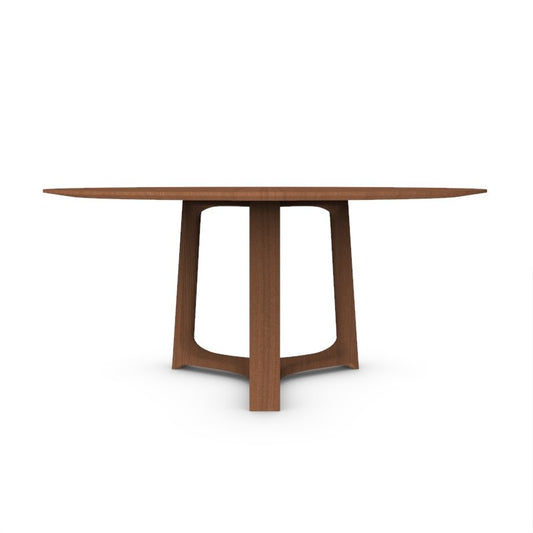 Modern Jasper Dining Table in Smoked Oak by Collector Studio