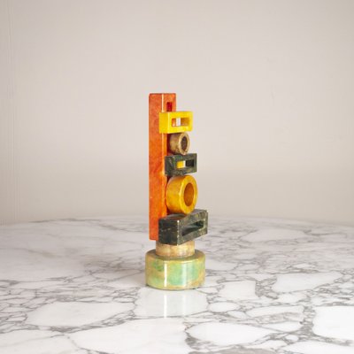 Modern Marble Totem Sculpture, 1970s-JQO-1821108