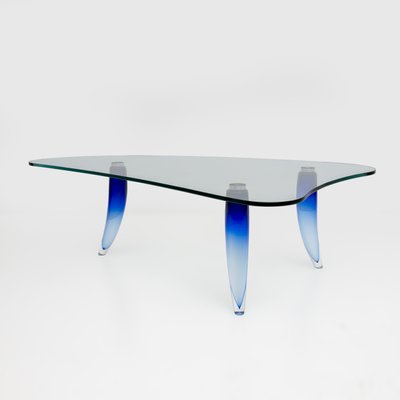 Modern Murano Glass Coffee Table attributed to Seguso for Roche Bobois, 1990s-FER-2018331