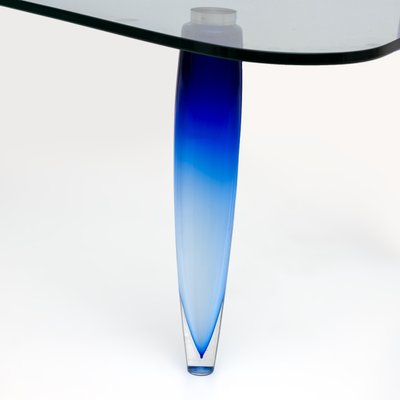 Modern Murano Glass Coffee Table attributed to Seguso for Roche Bobois, 1990s-FER-2018331