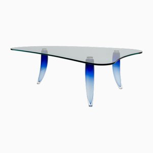 Modern Murano Glass Coffee Table attributed to Seguso for Roche Bobois, 1990s-FER-2018331