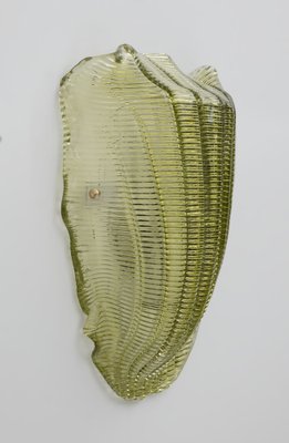 Modern Murano Glass Shell Wall Lamp, 1990s-FER-1822525