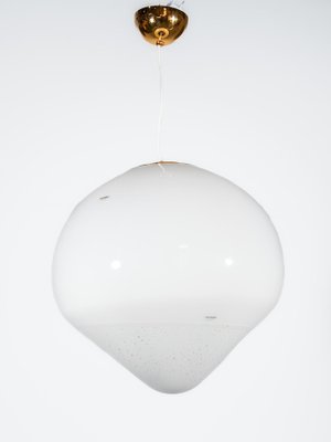 Modern Murano Opal Lamp by Alfredo Barbini, 1960s-KL-1743224