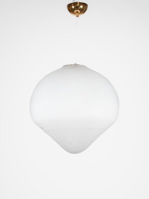 Modern Murano Opal Lamp by Alfredo Barbini, 1960s-KL-1743224