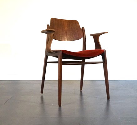 Modern Plywood Armchair by Hartmut Lohmeyer for Wilkhahn, 1950s-CIP-2023718