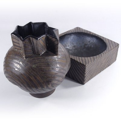 Modern Pottery Sculptural Set by Joanna Wysocka, Set of 2-GIW-1772734