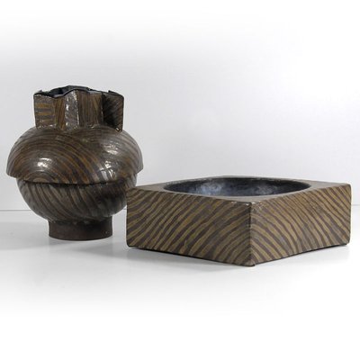 Modern Pottery Sculptural Set by Joanna Wysocka, Set of 2-GIW-1772734