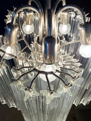 Modern Quadriedri Glass Chandelier, 1980s-FHZ-1250224