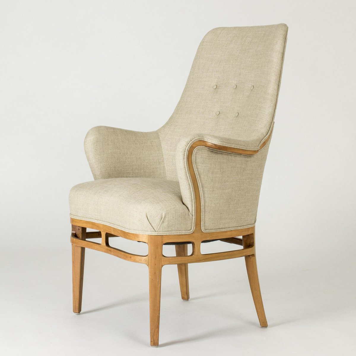 Modern Scandinavian Armchair by Carl-Axel Acking, 1950s