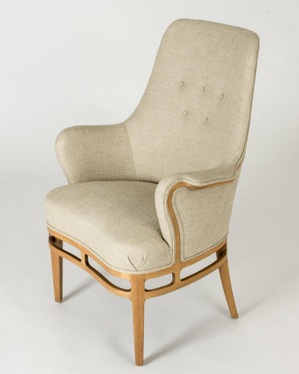 Modern Scandinavian Armchair by Carl-Axel Acking, 1950s