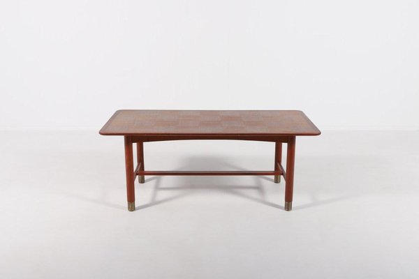 Modern Scandinavian Teak Coffee Table by Carl-Axel Acking, Sweden, 1960s-KMC-956857