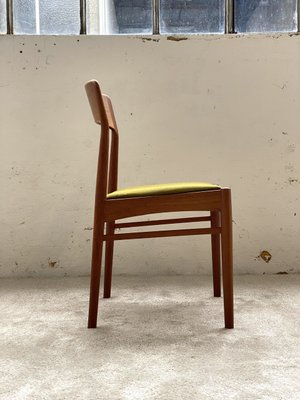 Modern Scandinavian Teak Dining Chairs by Kai Kristiansen for k.s. Furniture, 1960s, Set of 4-JJ-2016166