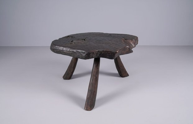 Modern Sculptural Rustic Coffee Table in the style of Alexandre Noll-KQB-1413856