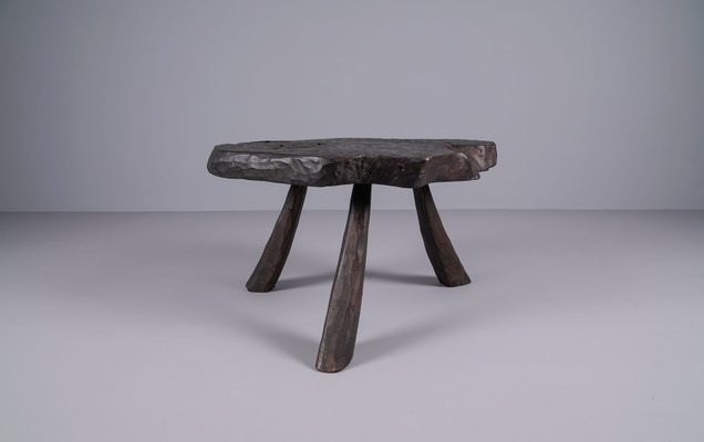 Modern Sculptural Rustic Coffee Table in the style of Alexandre Noll-KQB-1413856