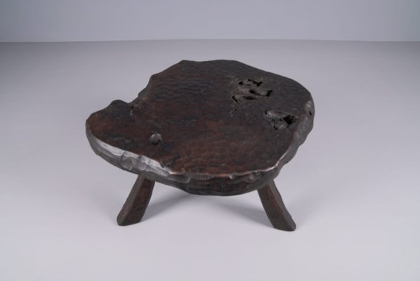 Modern Sculptural Rustic Coffee Table in the style of Alexandre Noll-KQB-1413856