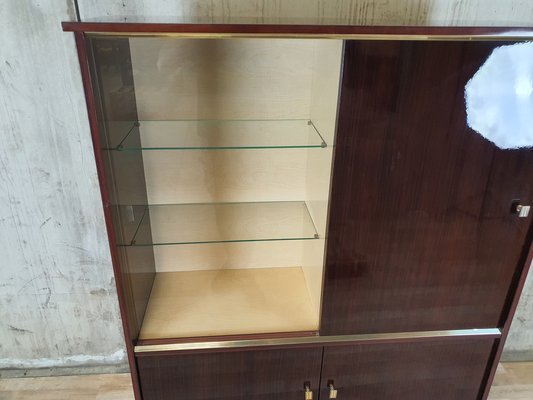 Modern Showcase in Wood, 1950s-ZUW-1332858