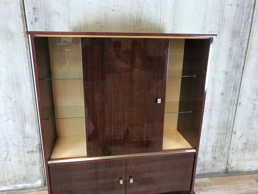 Modern Showcase in Wood, 1950s-ZUW-1332858