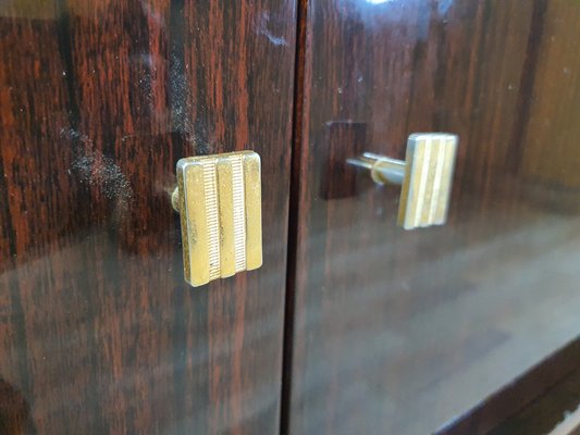 Modern Showcase in Wood, 1950s-ZUW-1332858