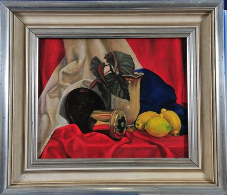 Modern Still Life, 1920s, Oil Painting-QOR-2026885