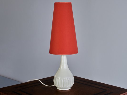 Modern Swedish Ceramic Table Lamp by Anna-Lisa Thomson for Upsala Ekeby, 1940s-FMT-1784062