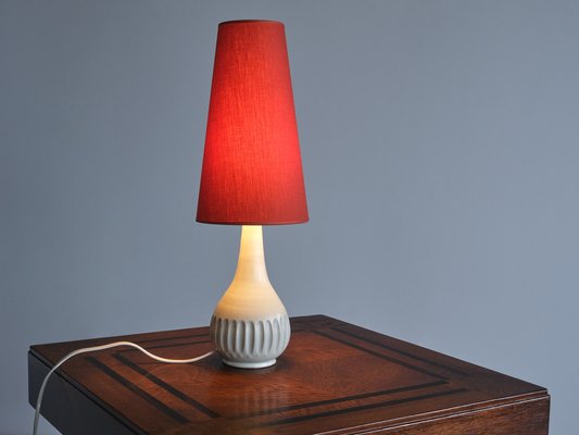 Modern Swedish Ceramic Table Lamp by Anna-Lisa Thomson for Upsala Ekeby, 1940s-FMT-1784062