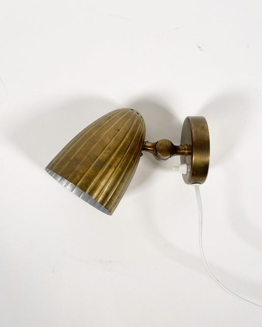 Modern Swedish Wall Lamp by Harald Notini for Böhlmarks Lampfabrik, 1940s