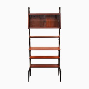 Modern Teak Wall Unit attributed to Louis Van Teeffelen for Webe, 1959-KL-2022220